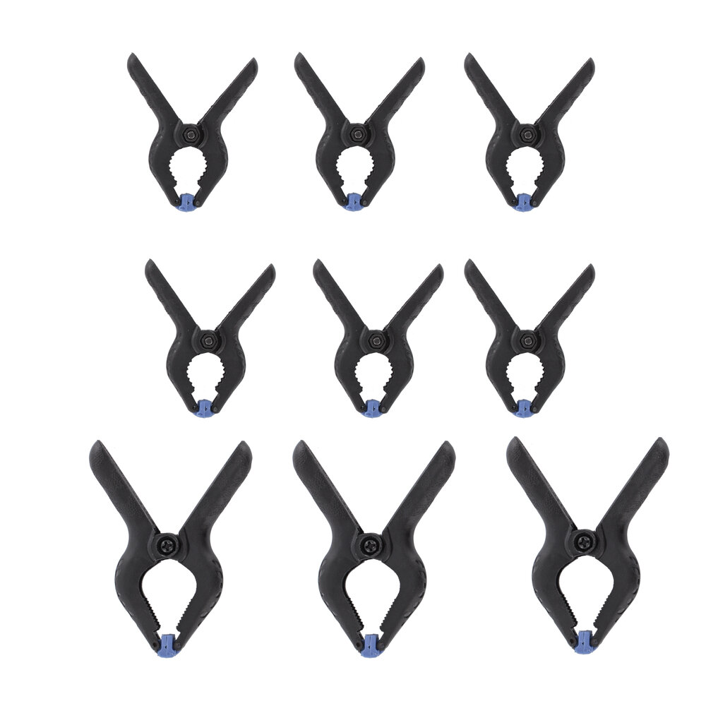 NYLON GRIP CLAMPS 9 PCS.