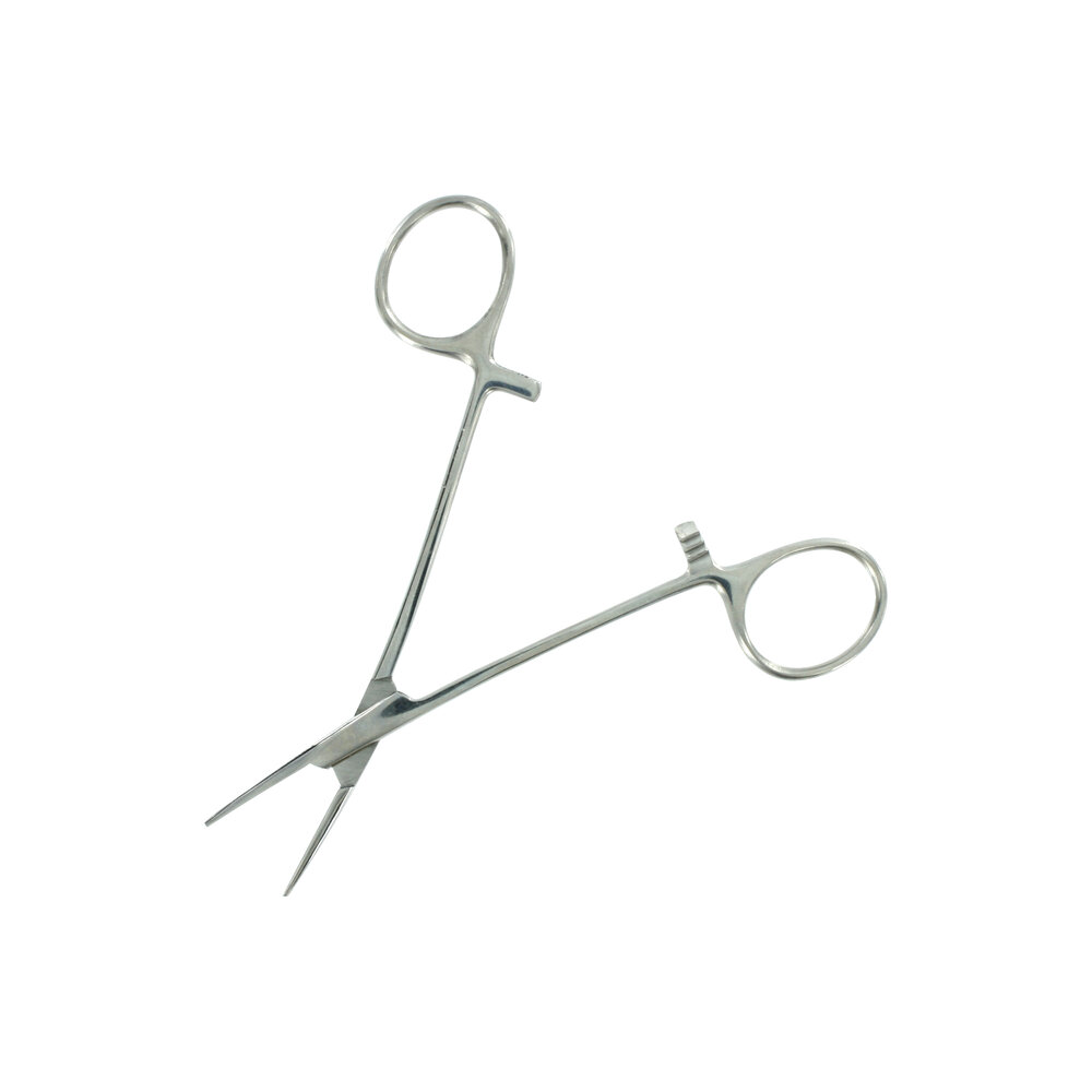 HEMOSTAAT RECHT GLAD130MM
