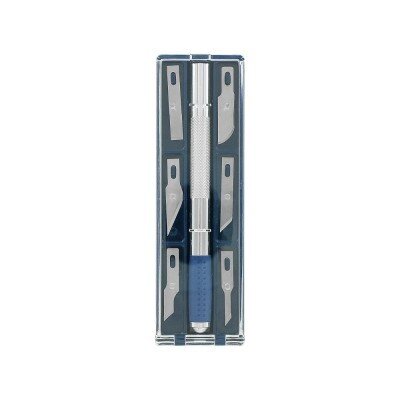 Soft Grip Craft Knife no.1 set with 6 Blades