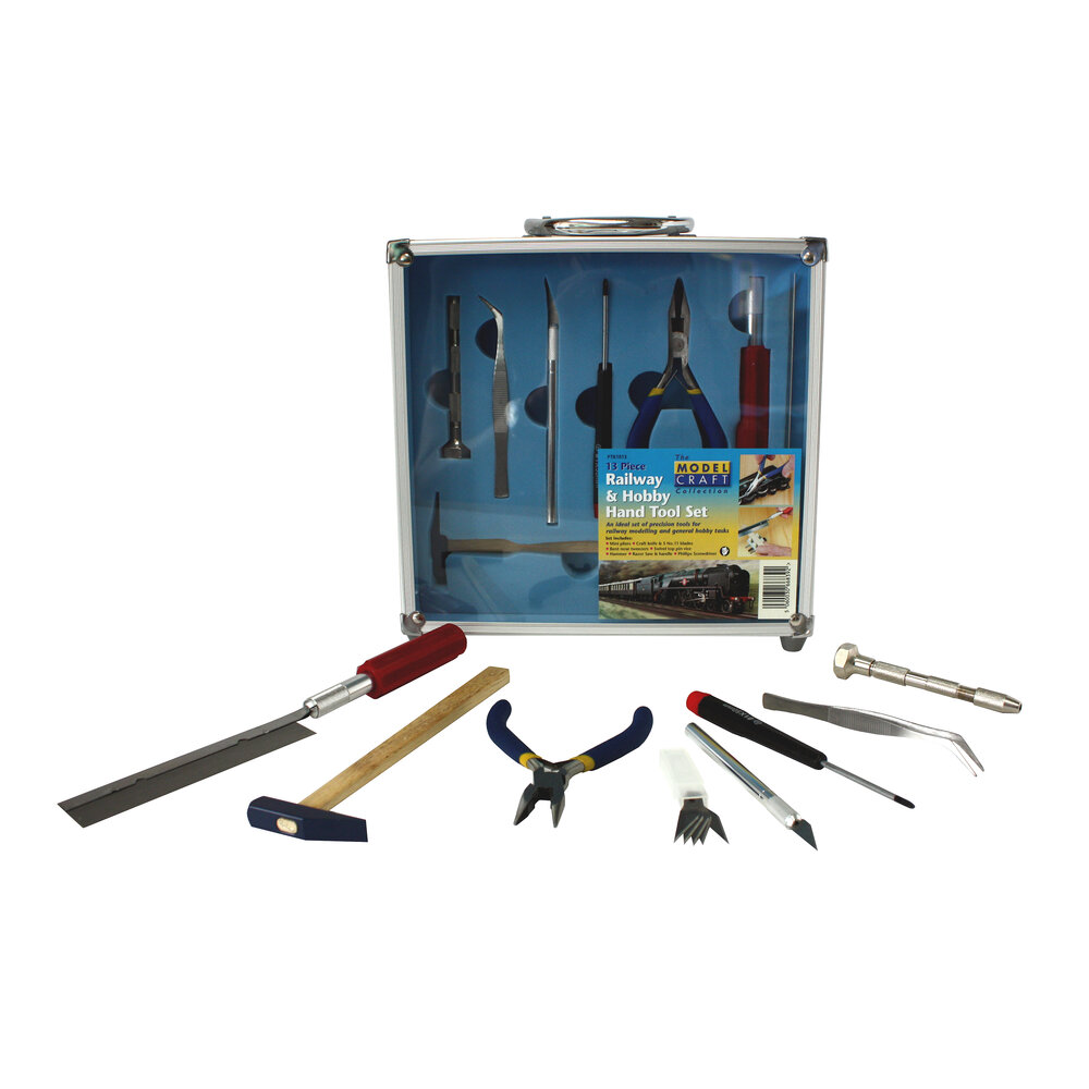 13PC MODEL RAIL TOOL SET