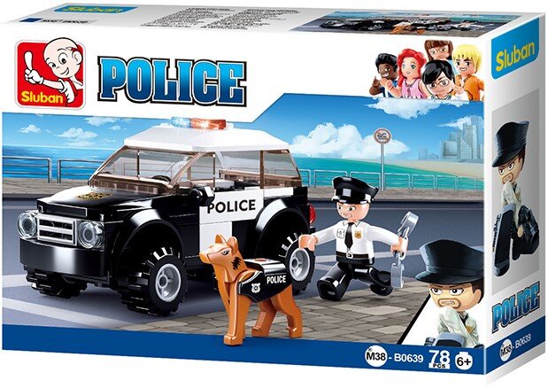 POLICE II- Politie wagen met Honden team