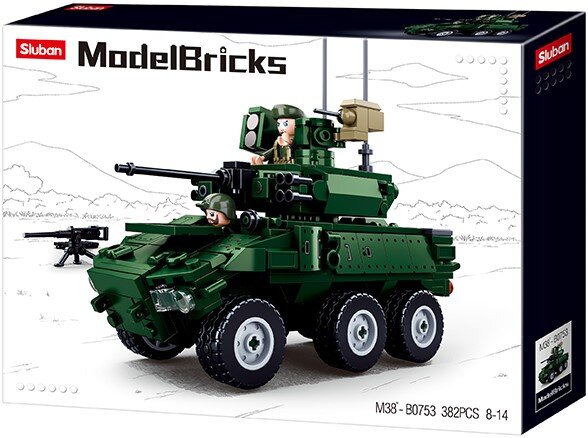 Sluban - 6x6 Gepanserd Voertuig