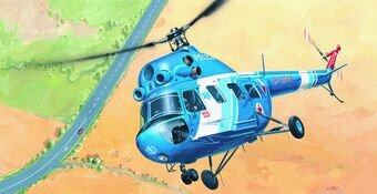 HELICOPTER MI2 POLICE1:48