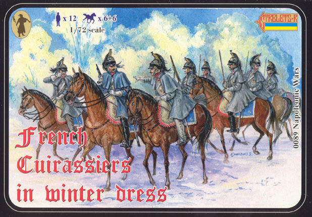 089 French Cuirassiers in Winter Dress