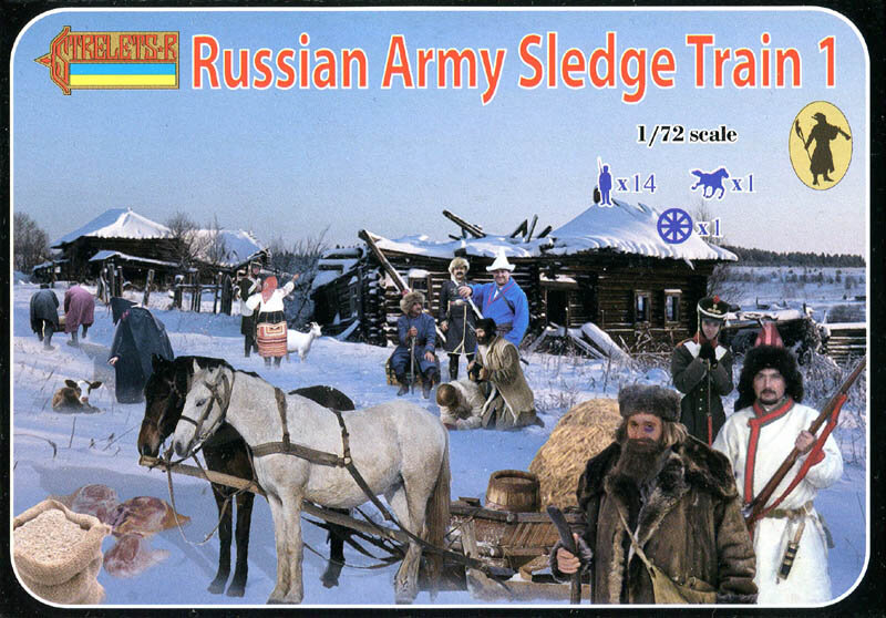 Russian Army Sledge Train 1