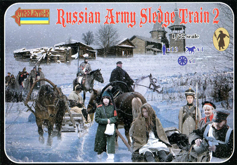 Russian Army Sledge Train 2