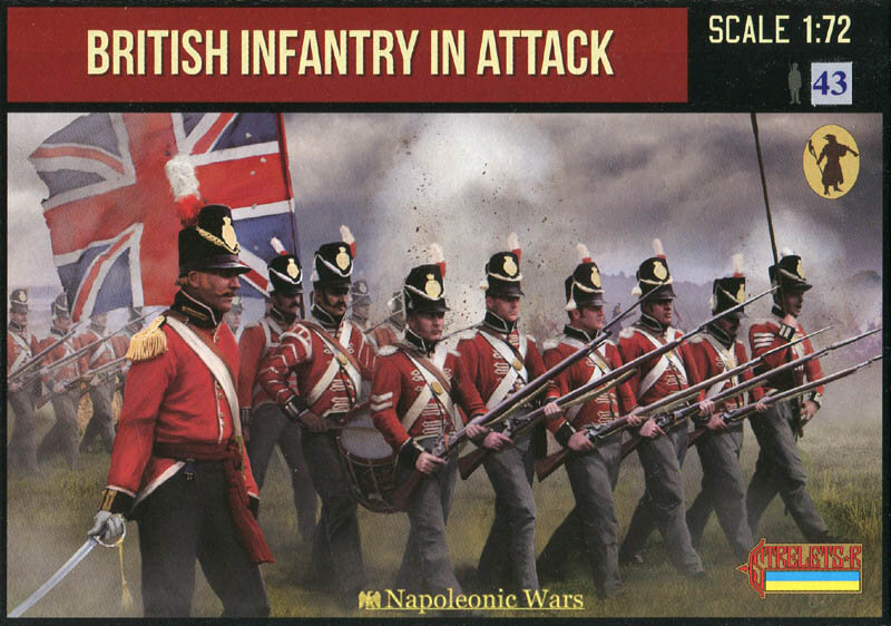 145 British Infantry in Attack