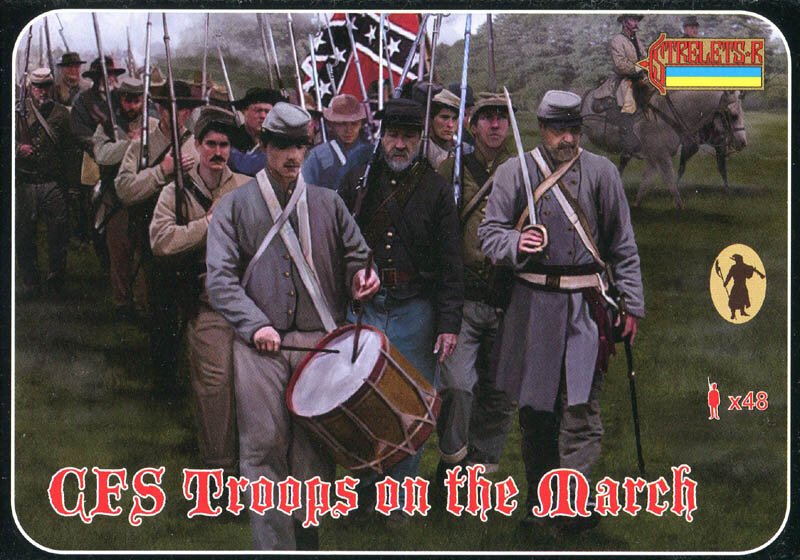 147 Confederates on the March Gettisburg