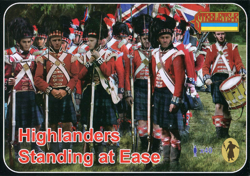 163 Highlanders Standing at Ease