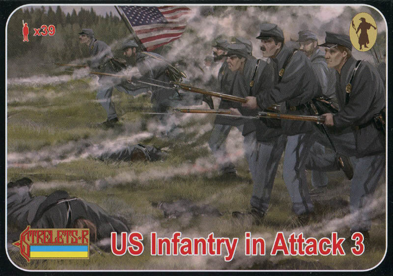 179 Union Infantry in Attack 3 Gettisburg
