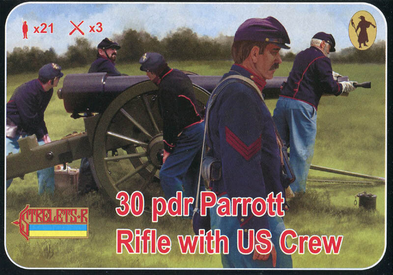 182 30 pdr Parrott Rifle with US crew