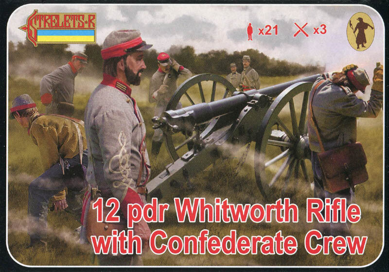 183 Whitworth Rifle with Confederate Crew