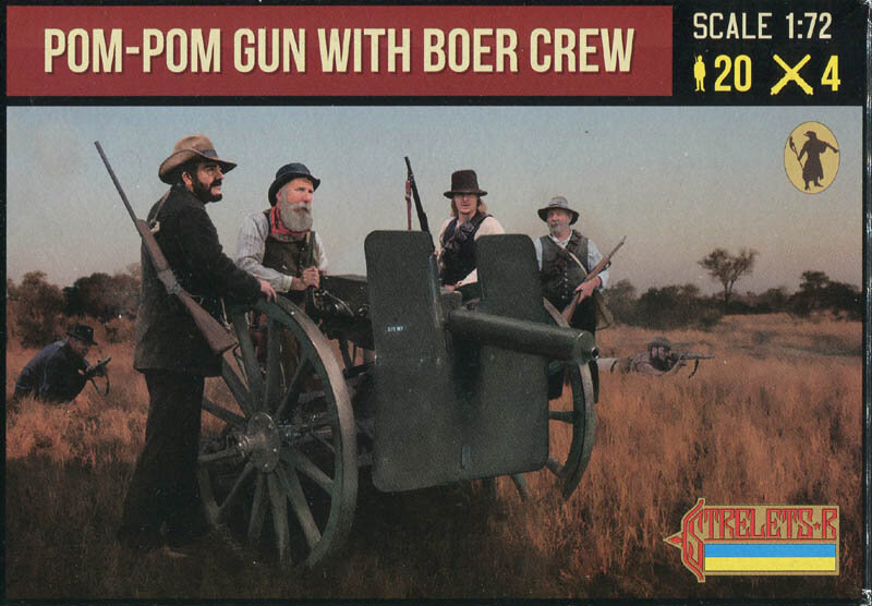 188 Pom-Pom Gun with Boer Crew