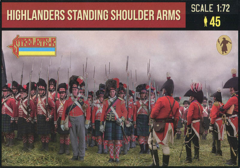 199 Highlanders Standing Shoulder Arms