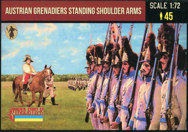 204 Austrian Grenadiers Standing Shoulder Arms