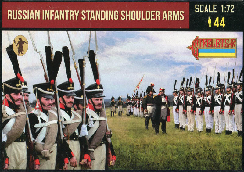 216 Russian Infantry Standing Shoulder Arms