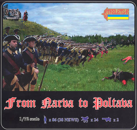904 From Narva to Poltava (4 sets incl. old no.035, 043, 044)