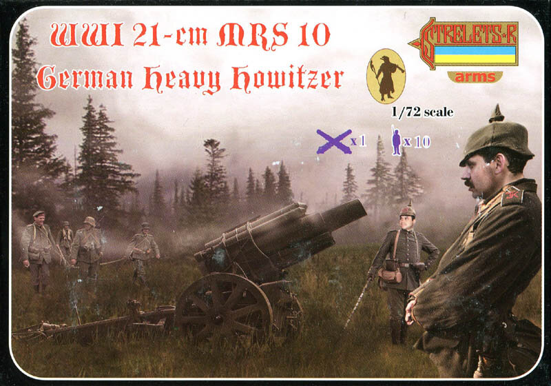 21 cm MRS10 German Heavy Howitzer with Early Crew