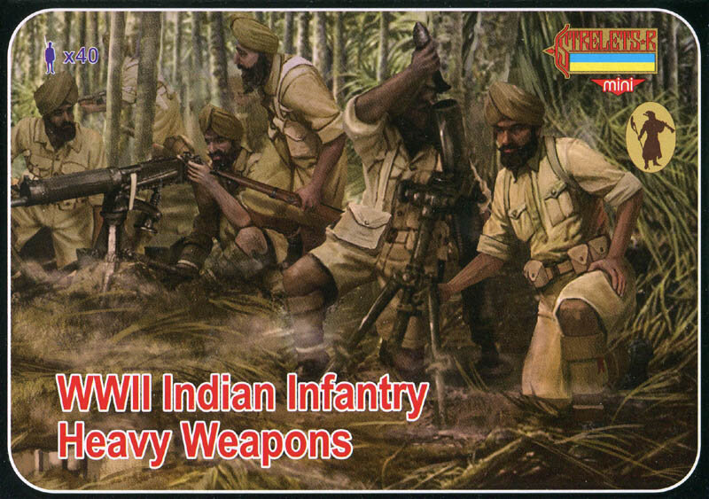 M129 WWII Indian Infantry Heavy Weapons
