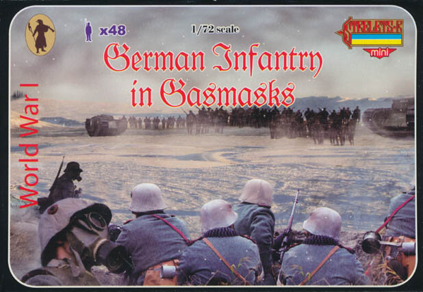 M060 German Infantry in Gas Masks