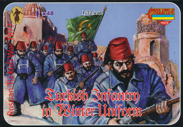 M066 Turkish Infantry in Winter Uniform 1877
