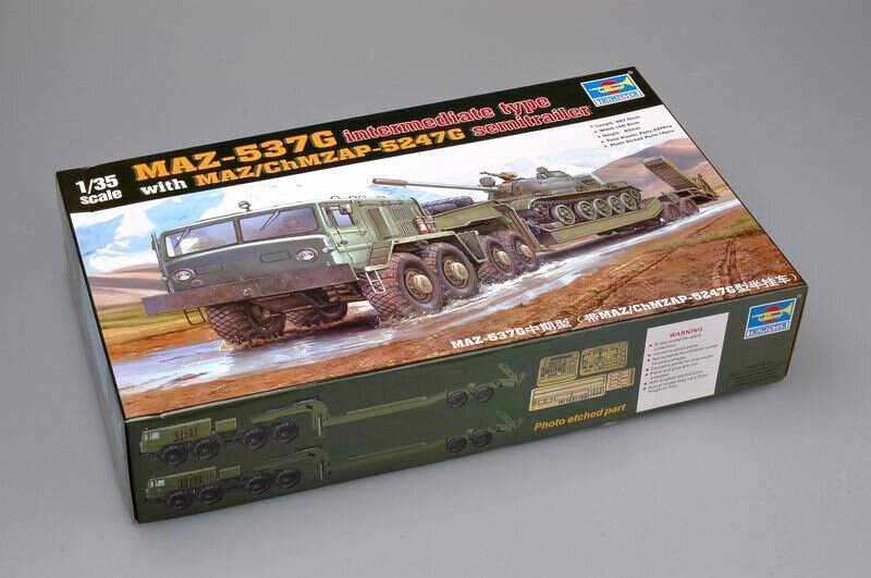 TANK TRANSP.MAZ-537G 1:35