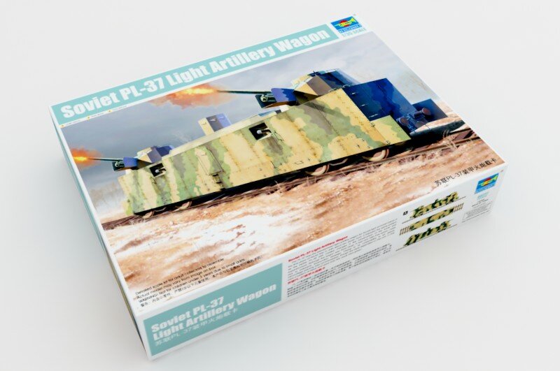 SOV.PL-37 L.ART.WAGON1:35