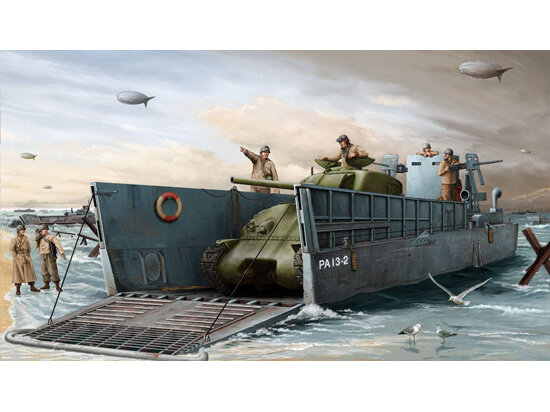 WWII US NAVY LCM 3 1:35