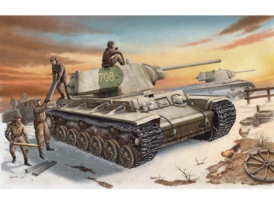 SOV.TANK KV-1 1942 1:35 (1)