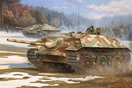 GERM.E25 TANK DESTR. 1:35