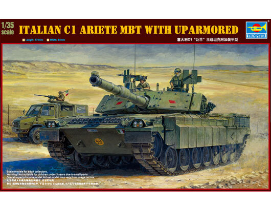 C-1 ARIETE W/UPGR.AR.1:35