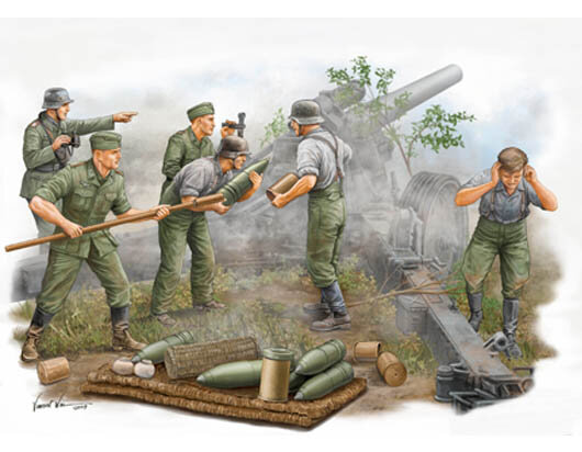 GERMAN FIELD HOW.CREW1:35