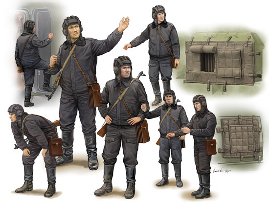 Soviet Soldier -Scud B Crew