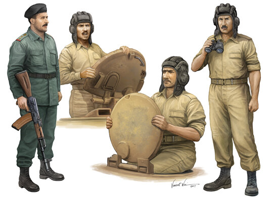 Iraqi Tank crew