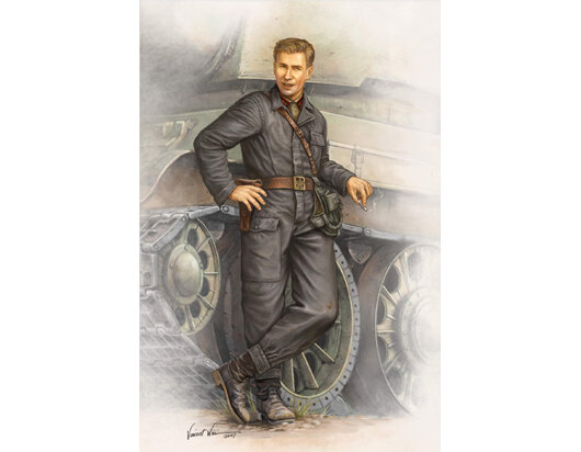 RUSSIAN TANK CREWMAN 1:16
