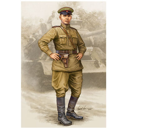 RUSSIAN OFFICER WWII 1:16 (1)