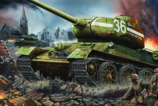 T-34/85 MODEL 1944 1:16