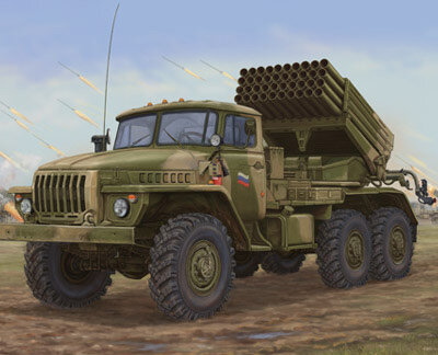 RUSS.BM-21 HAIL MRL 1:35 (1)