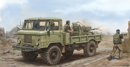 RUSS.GAZ-66 L.TR. II 1:35