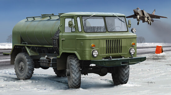RUSS.GAZ-66 OIL TRUCK1:35