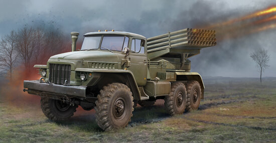 Rus.BM-21 Grad Multiple Rocket Lancer