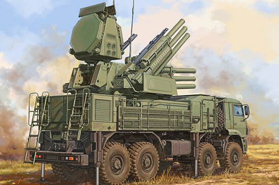 Russ 72V6E4 Combat Unit of 96K6 Pantsir