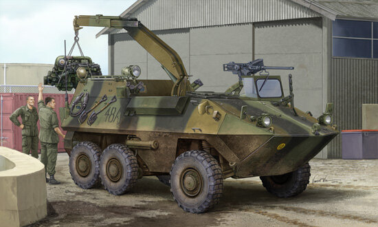 CANADIAN HUSKY 6X6APC1:35