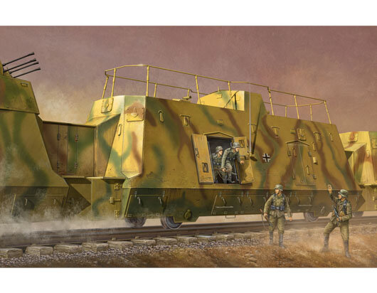 WWII RAILWAY COM.CAR 1:35