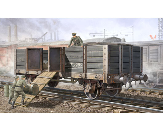 RAILWAY GONDOLA CAR 1:35