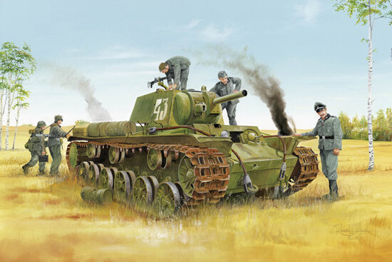 RUSSIAN KV-8 1:35