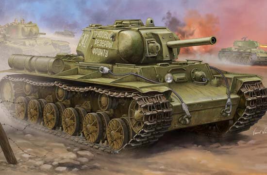 SOVIET KV-8S HEAVY 1:35