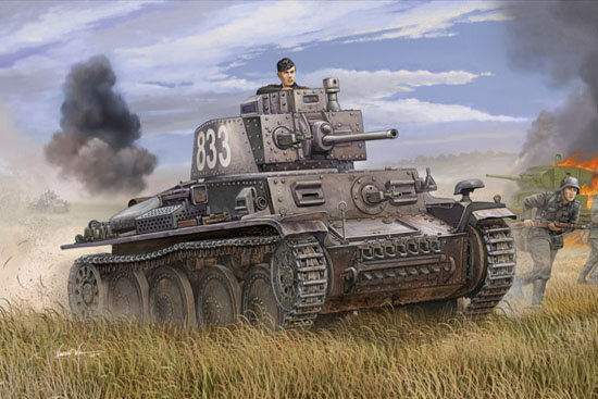 PZKPFW 38(T)AUSF.E/F 1:35