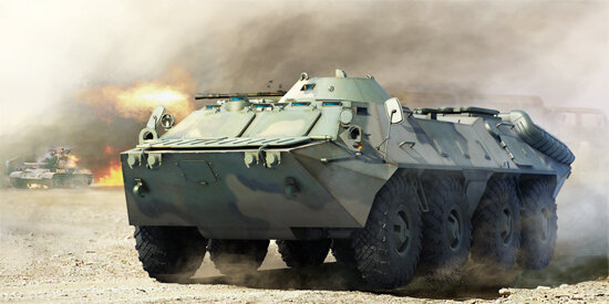 RUSS.BTR-70 APC LATE 1:35
