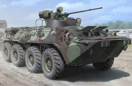 RUSSIAN BTR-80A APC 1:35